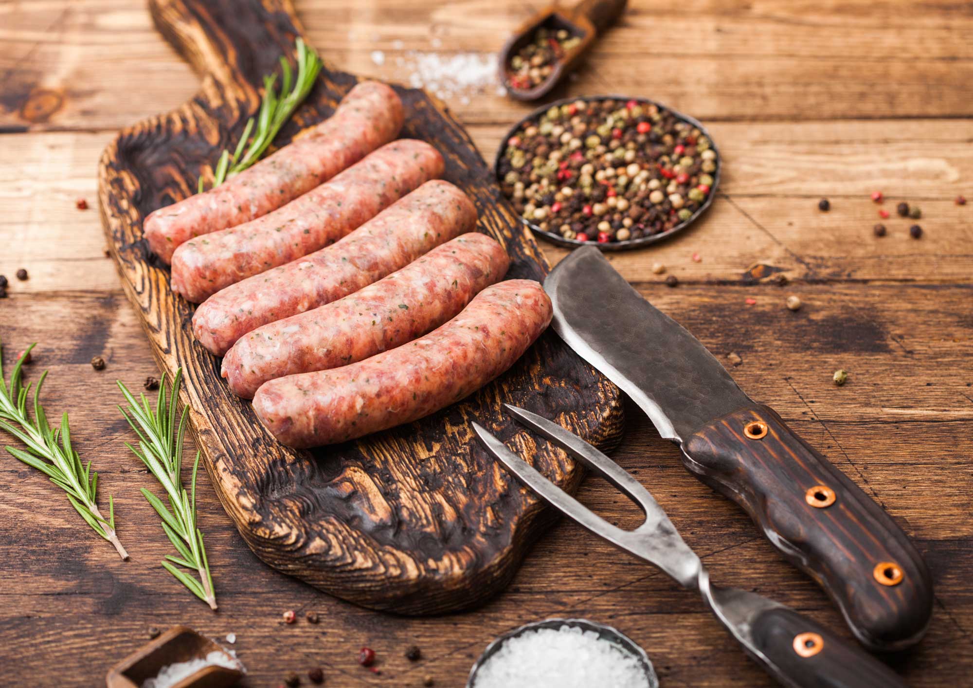 Honey, Apple & Mustard Sausage (6 Per Pack)